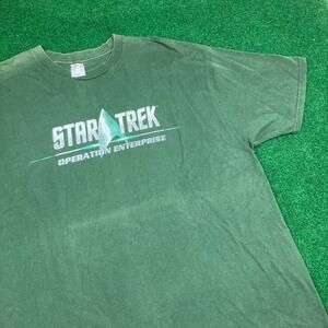 Star Trek Operation Enterprise‎ Shirt Mens XXL 2017 Movie Park Germany Coaster